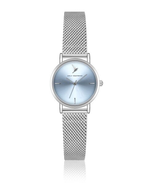 Montre analogique  en Acier EKE-2514 argentée