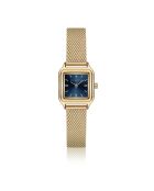 Montre en acier EFZ-3414 mesh dorée