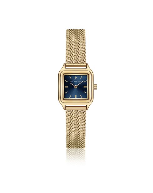 Montre en acier EFZ-3414 mesh dorée