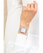 Montre analogique  en Acier EHB-2514 argentée
