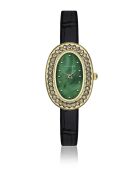 Montre analogique  en cuir EKT-BC001Q10G noire