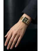 Montre analogique  en Acier EFW-5914GQ dorée