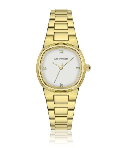 Montre analogique  en Acier ELA-X001 dorée