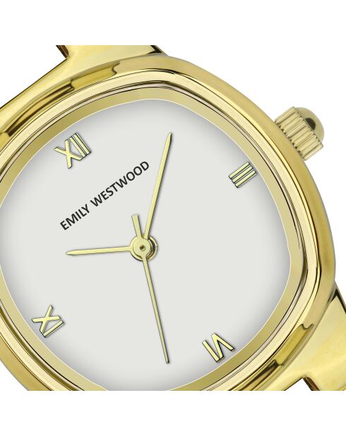 Montre analogique  en Acier ELA-X001 dorée