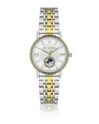 Montre analogique  en Acier EKA-5718SGQ argenté/doré