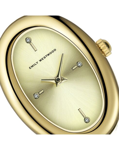 Montre en acier EKP-6210G dorée