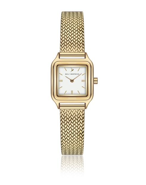 Montre analogique  en Acier EFV-5914GQ dorée