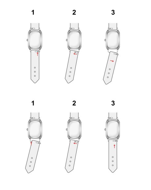 Montre analogique  en Acier EKN-6114GQ dorée