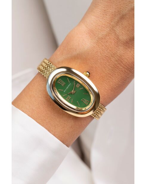 Montre analogique  en Acier EHZ-5910G dorée