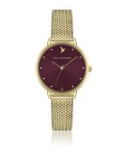 Montre analogique  en Acier EKK-5914GQ dorée