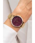 Montre analogique  en Acier EKK-5914GQ dorée