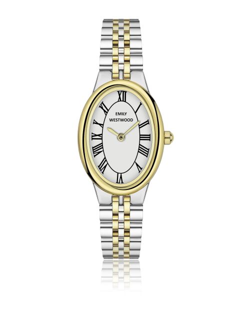 Montre analogique  en Acier EKX-X001 argentée