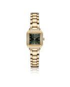 Montre en acier EFW-4214GQ dorée