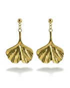 Boucles d'oreilles en Acier Solène dorées