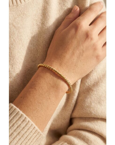 Bracelet en Acier Manon doré