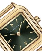 Montre analogique  en Acier EFW-6114GQ dorée