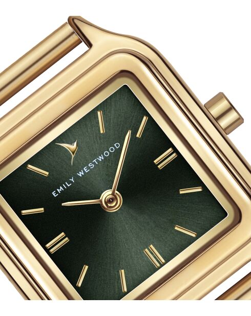 Montre analogique  en Acier EFW-6114GQ dorée