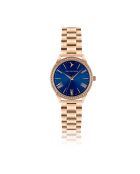 Montre en acier EXEX rose dorée