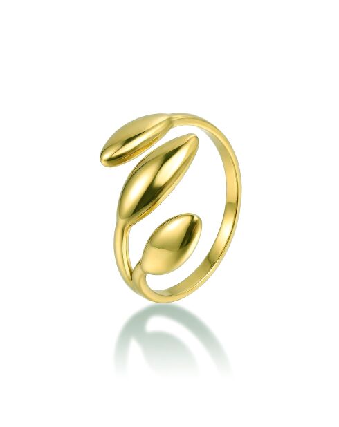 Bague en Acier Pauline dorée