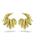 Boucles d'oreilles en Acier Mélodie dorées