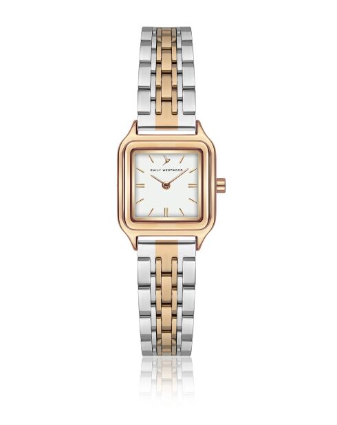 Montre analogique  en Acier EGA-5714SRQ rose dorée