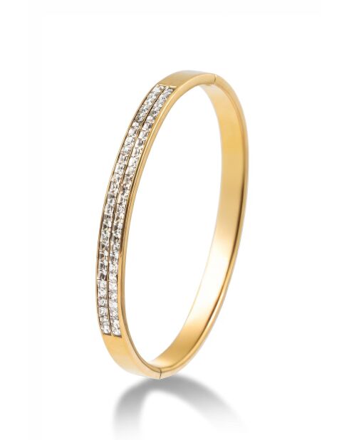 Bracelet en Acier Héloïse doré
