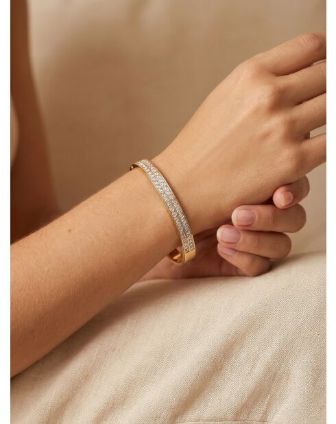 Bracelet en Acier Héloïse doré