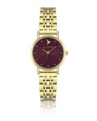 Montre analogique  en Acier EKF-5714GQ dorée