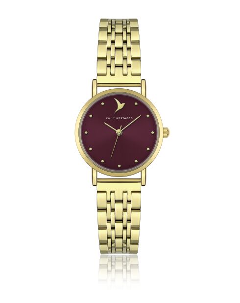 Montre analogique  en Acier EKF-5714GQ dorée