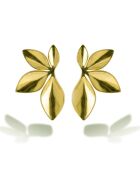 Boucles d'oreilles en Acier Margot dorées