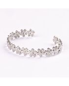 Bracelet en acier argenté