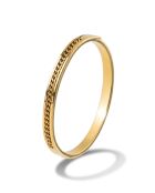 Bracelet en Acier Églantine doré
