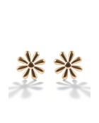 Boucles d'oreilles en Acier Géraldine dorées