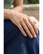 Bague en Acier Camille dorée