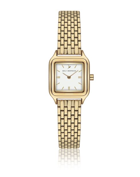 Montre analogique  en Acier EFV-6114GQ dorée