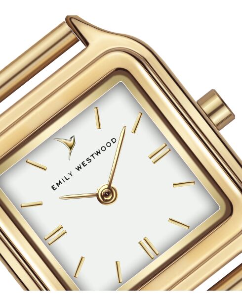 Montre analogique  en Acier EFV-6114GQ dorée