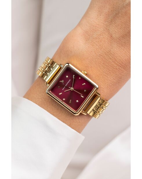 Montre analogique  en Acier EKM-5714GQ dorée