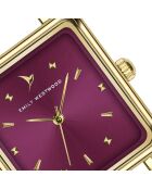 Montre analogique  en Acier EKM-5714GQ dorée