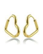 Boucles d'oreilles en Acier Marion dorées