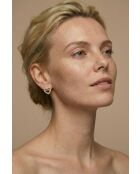 Boucles d'oreilles en Acier Julia dorées