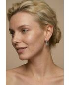 Boucles d'oreilles en Acier Kelly argentées