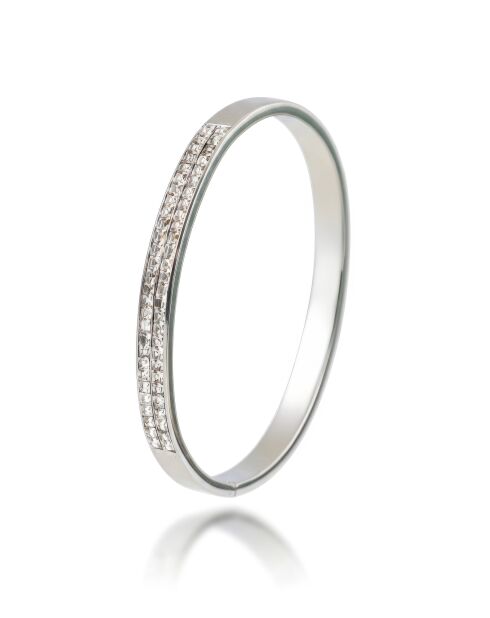 Bracelet en Acier Constance argenté