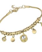 Bracelet en Acier Quitterie dorée