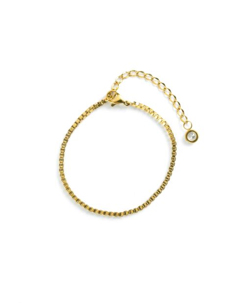 Bracelet en Acier Samantha doré