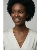 Collier en Acier Élodie doré