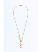 Collier en Acier Mathilde doré