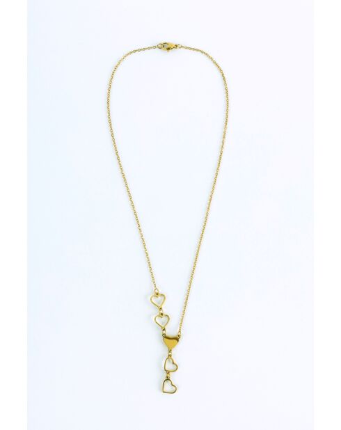 Collier en Acier Mathilde doré
