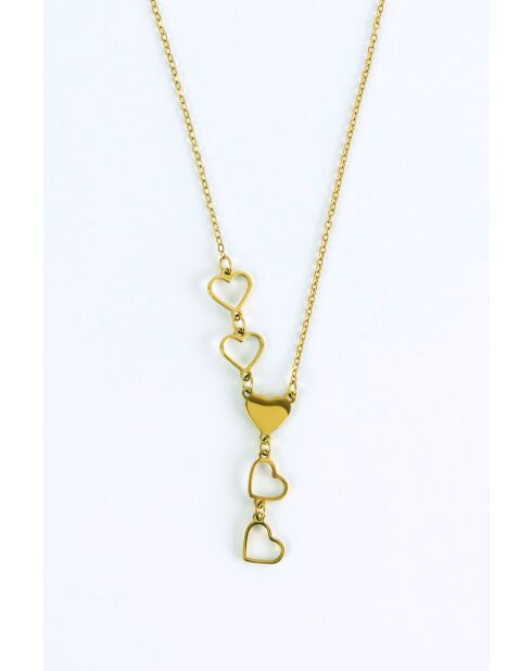 Collier en Acier Mathilde doré