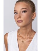 Collier en Acier Perrine doré