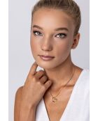 Collier en Acier Perrine doré
